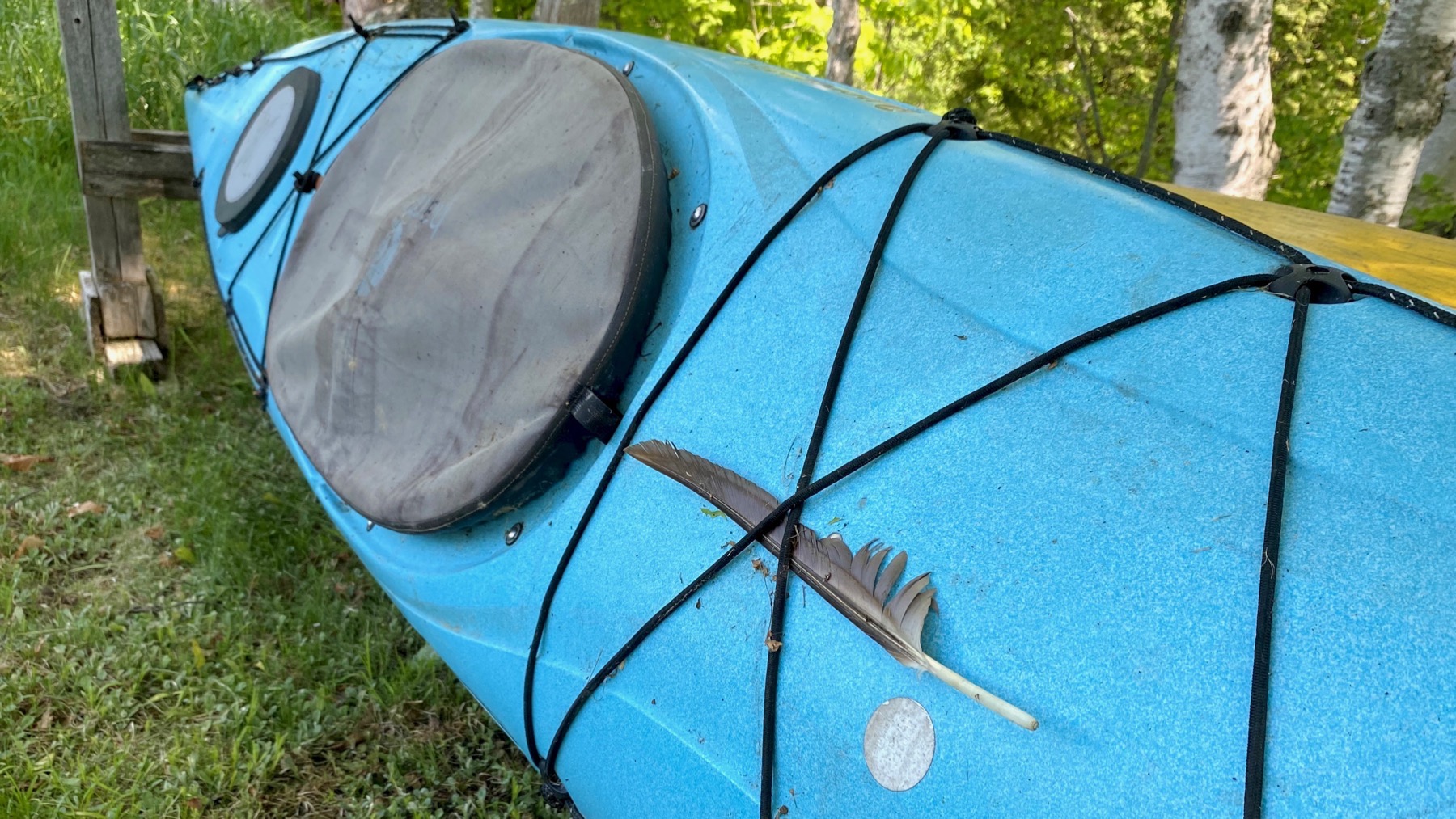 Feather kayak