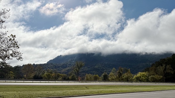Clouds low