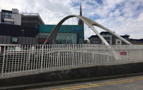 Boyne ped bridge Drogheda