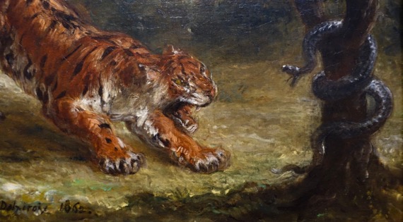 Delacroix tiger snake