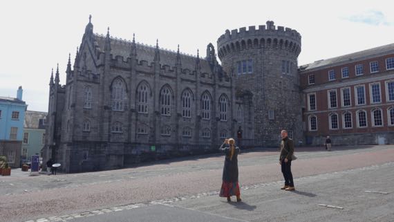 Dublin medieval castle tower