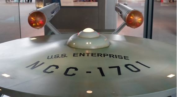 Enterprise lit up