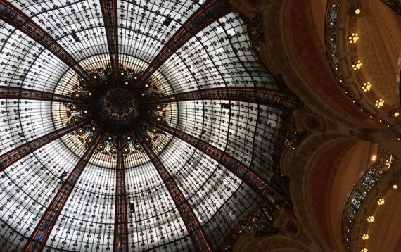 Galleria LaFayette dome balconies