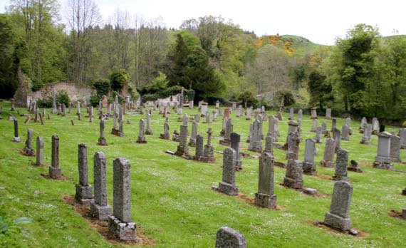 Monybrach Ancrum church ruin