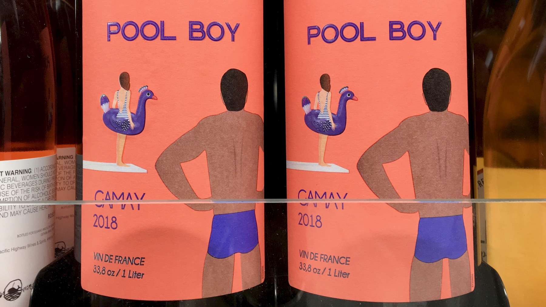 Pool boy wine