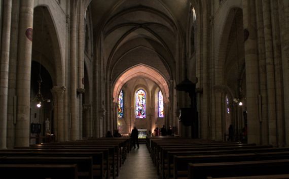 Saint Pierre de Montmartre interior classic shot