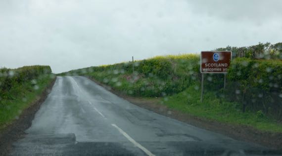 Scotland border