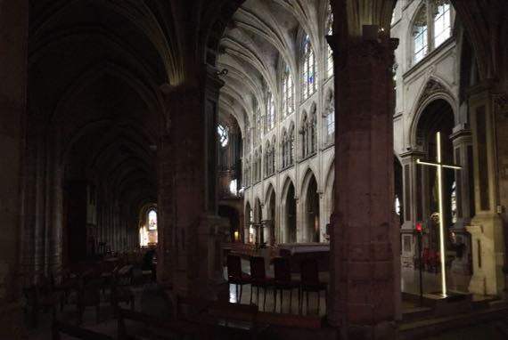 StSeverin behind altar