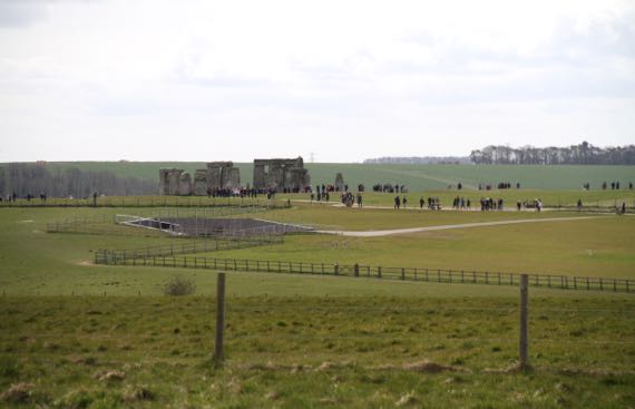 Stonehenge at a distance