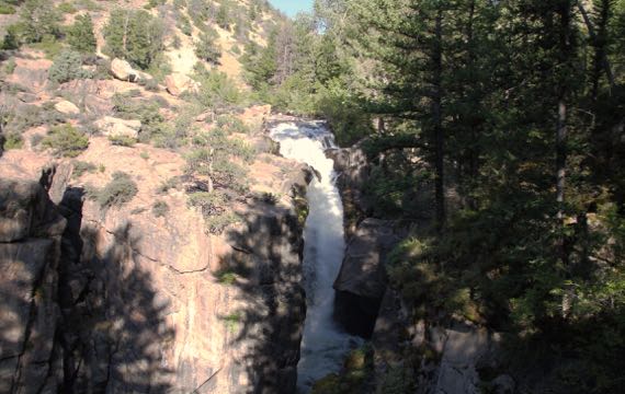 Canyon waterfall