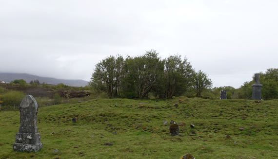 Cemetery island Columba