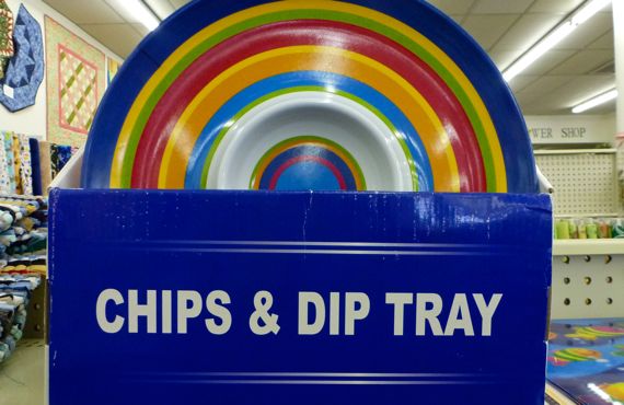 Chips and dip of manistique