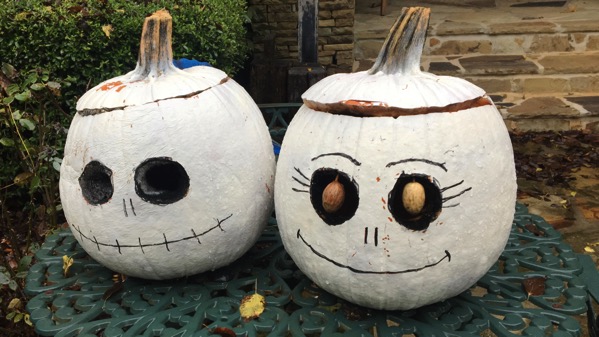 Ghost pumpkins