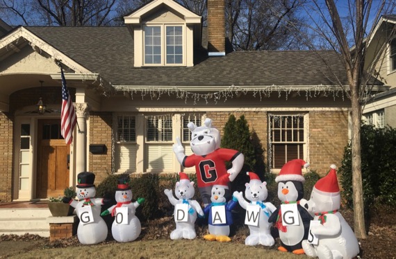 Go dawgs snowpeople