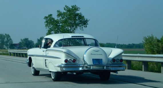 Impala in white northbound