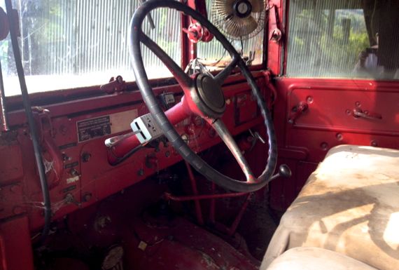 Jeep ish interior