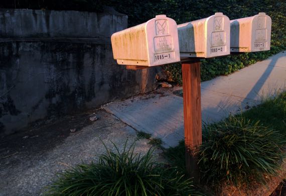 Mailbox trio