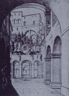 Nymphaeum Letarouliouly drawing