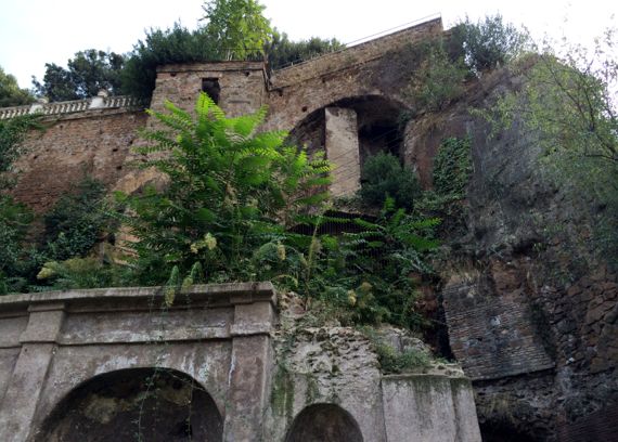 Nymphaeum capitoline above