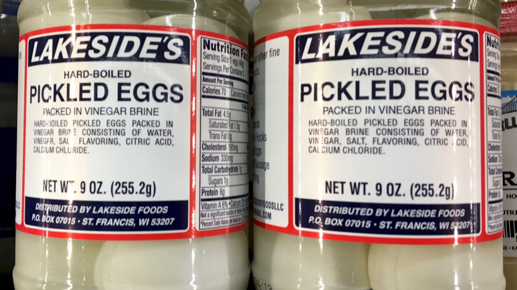 Pickled eggs
