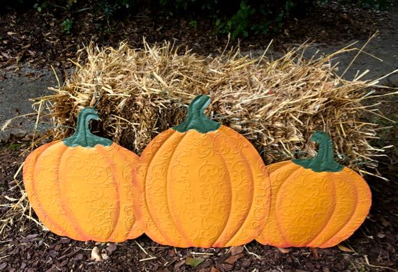 Pumpkin trio display