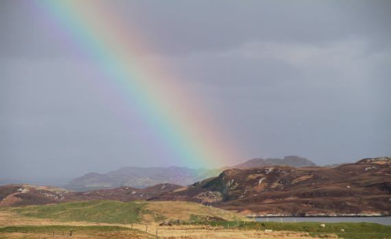 Rainbow from Leurbost