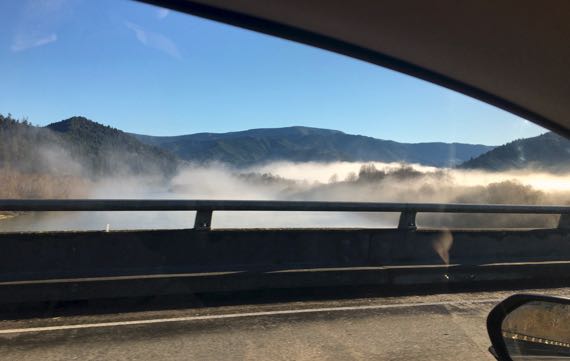 River mist