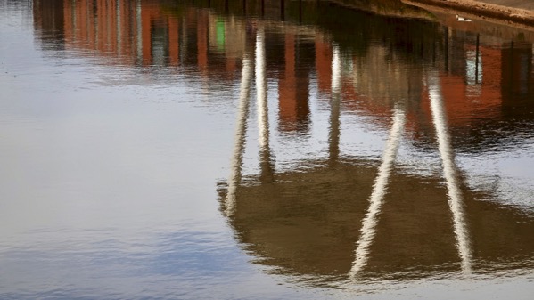 River reflection