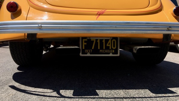 Roadster orange 1937