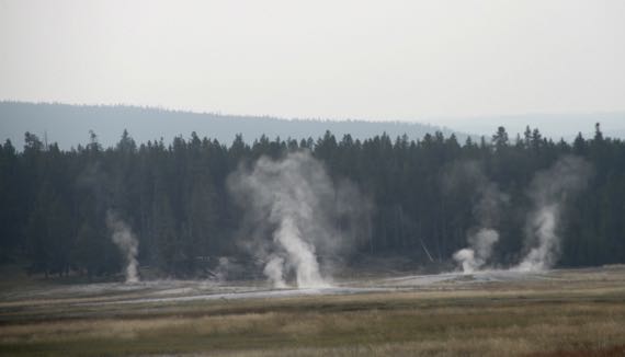 Steaming geothermals
