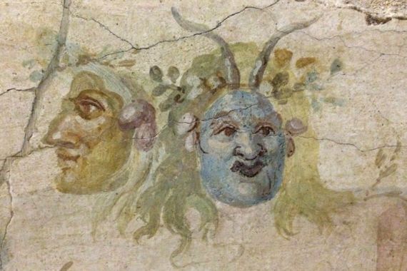 Villa farnesina fresco detail
