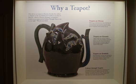 Why a teapot display