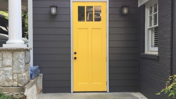 Yellow door